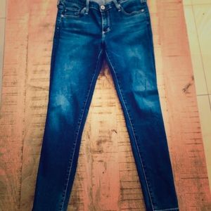 AG stilt cropped jeans - Rio Wash